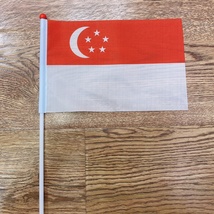 8号新加坡旗帜旗杆定做