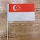 8号新加坡旗帜旗杆定做图