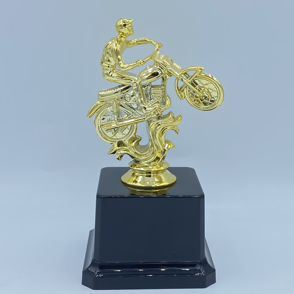 Motorcycle competition Glory trophy medal source manufacturer plastic products production 14CM customizable logo thumbnail