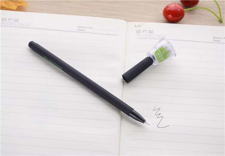 义乌好货晨兮文具 创意花园种草中性笔 卡通花园学生签字笔水性笔详情4