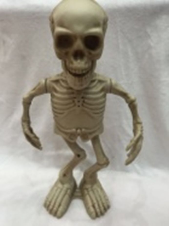 Yiwu Selection electric light new strange toy dancing skeleton ghost thumbnail