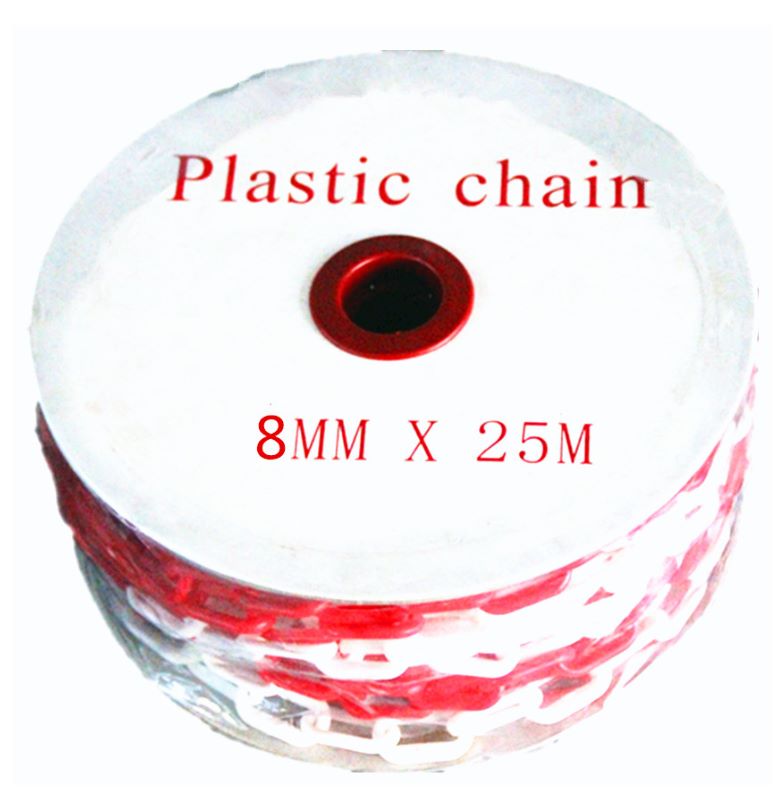 义乌好货 8mm塑料链条 8mm*25m 警示链条 安全隔离链条详情图2