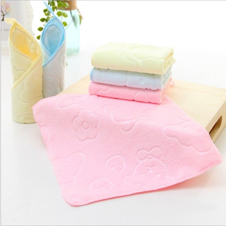 Yiwu Selection Fu Sweet - micro fiber grinding small square towel 30*30cm three colors