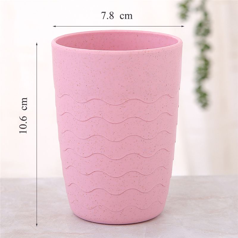 麦秆卫浴洗漱四件套创意牙刷杯牙刷架套装详情图4