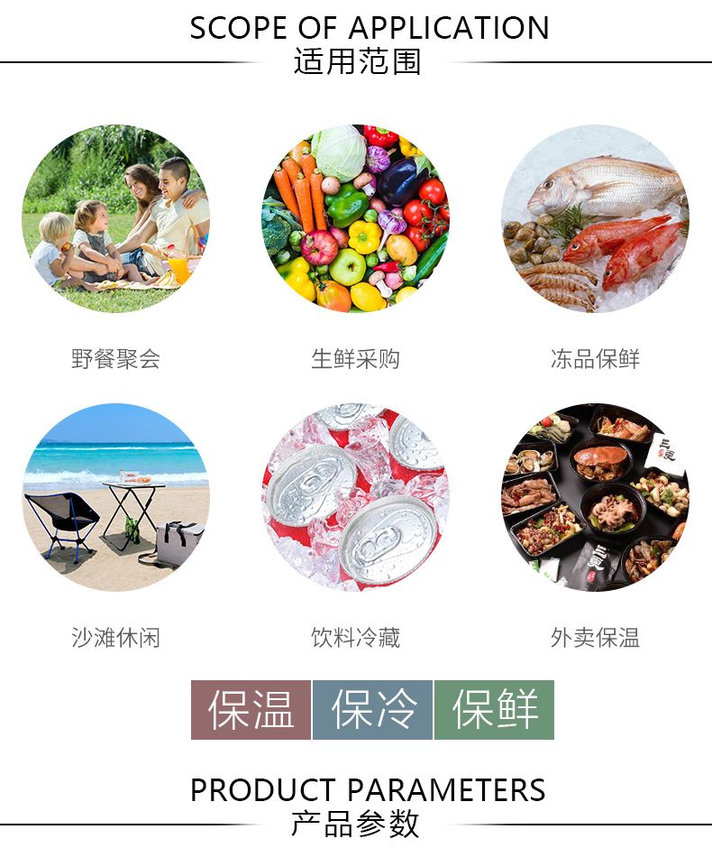 厂家直销牛津布保温包外卖保鲜食品送餐包手提饭盒袋保温便当包详情图2