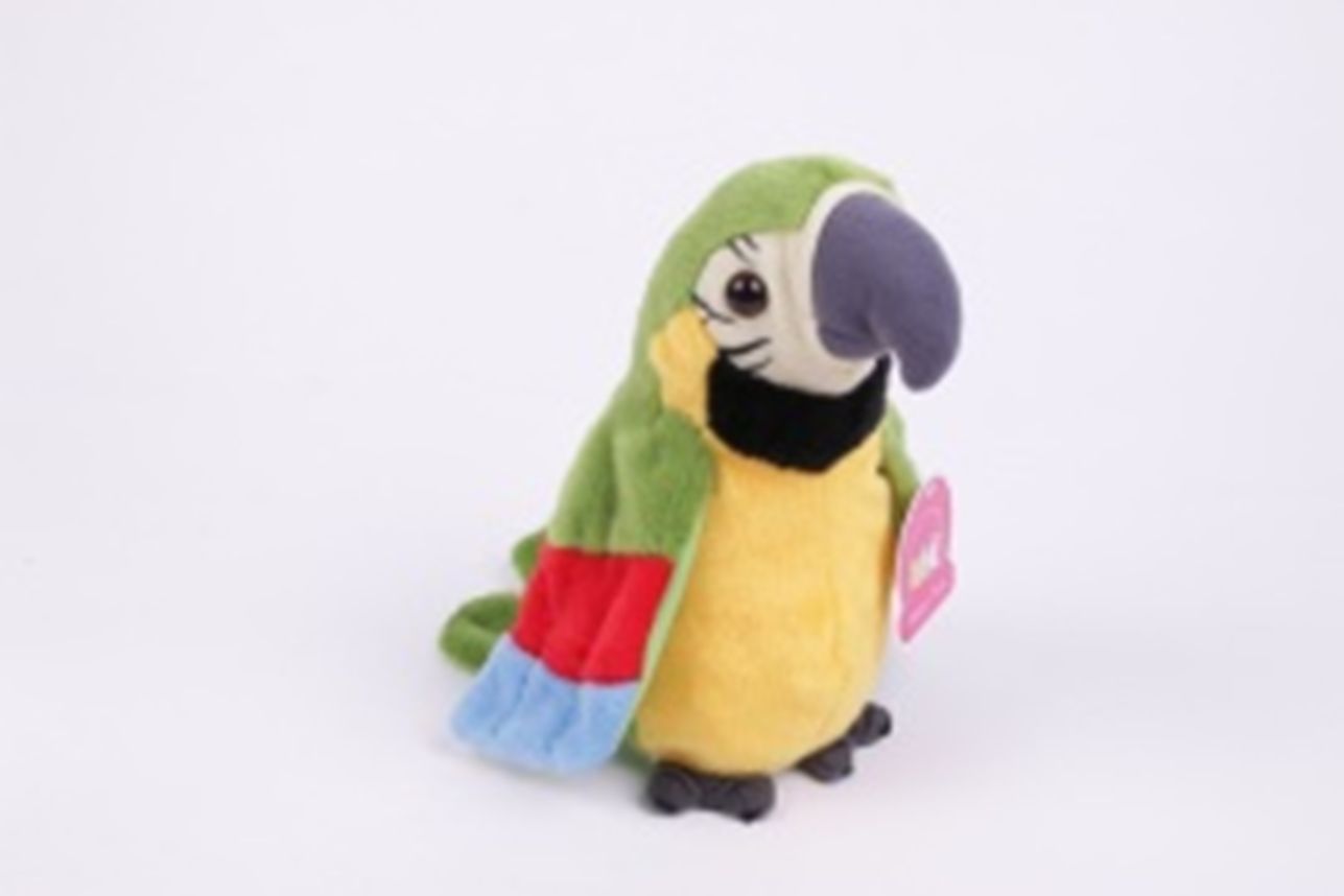 Yiwu Quality Electric plush Toys, recording parrot electric toys, Shanghai HNR460 details Picture
