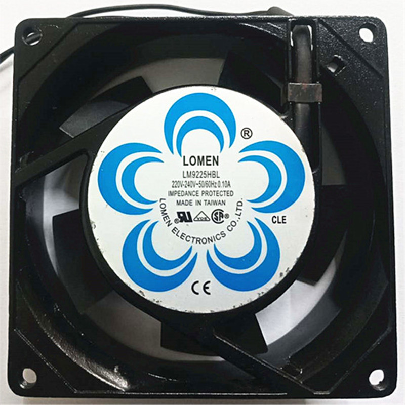 交流轴流风扇LM9225HA2BL AC220V 0.07A 双滚珠轴承92*92*25mm