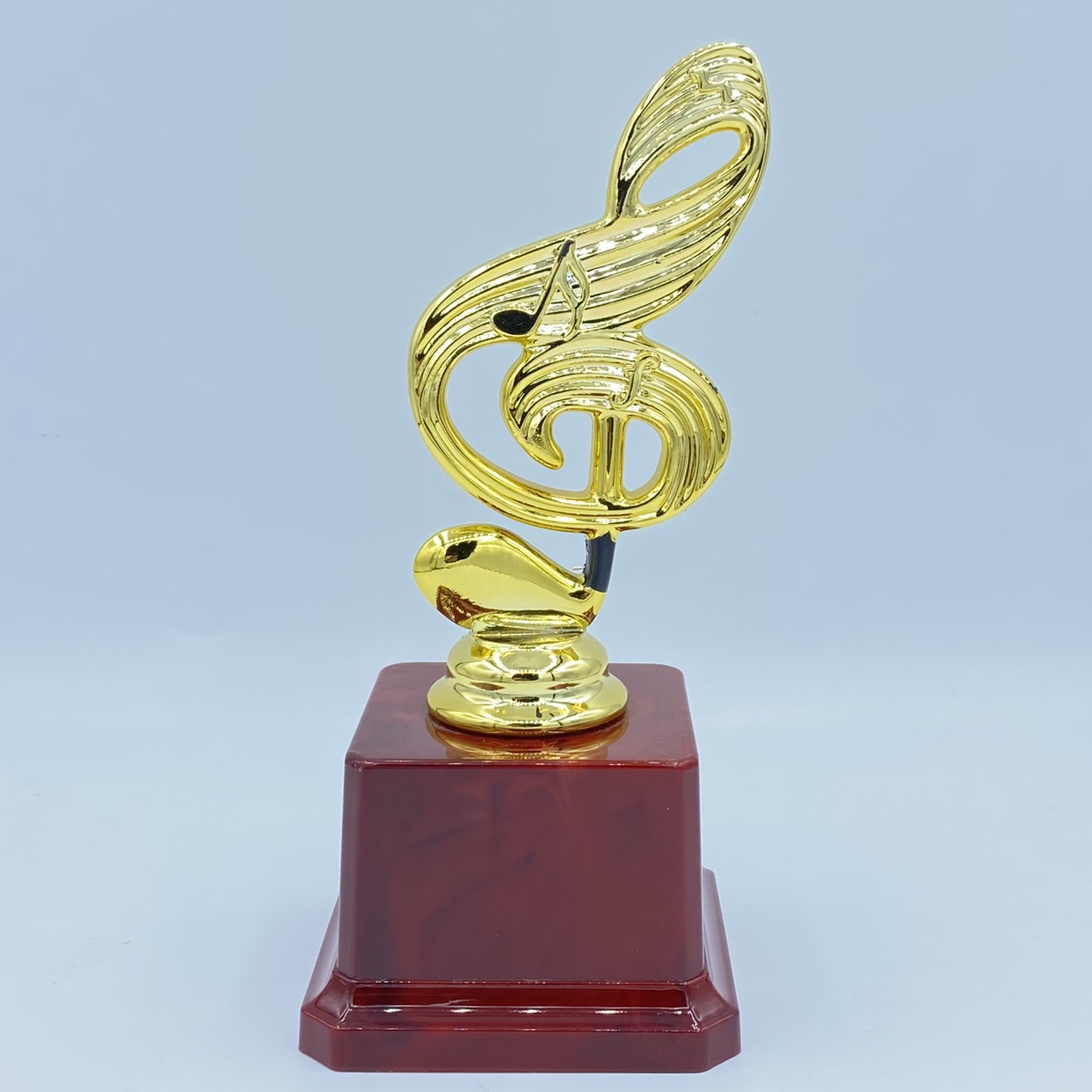 Music note trophy doll sports Award ceremony activity scene brilliant trophy can be customized logo thumbnail