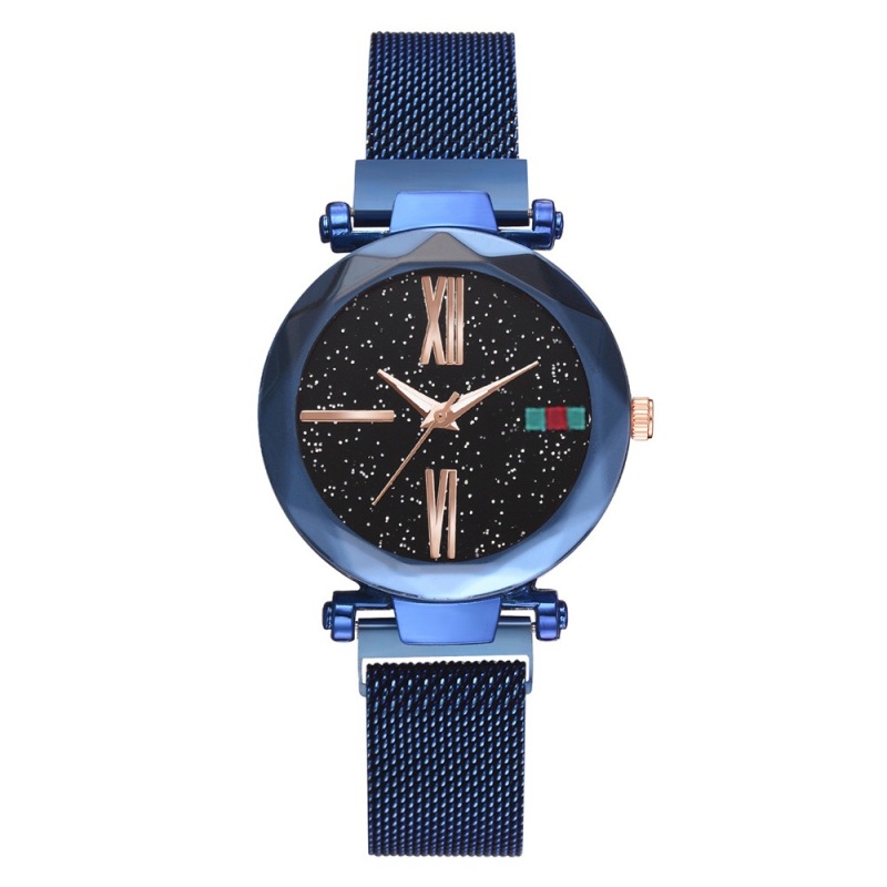 New magnet starry sky watch for women, fashionable and trendy, the same style as Douyin, popular Korean version women's watch, student watch live-streaming Specification image