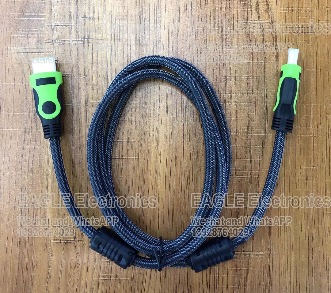 HDMI黑色网高清视频线 HDMI cable 1.5米-30米详情图1