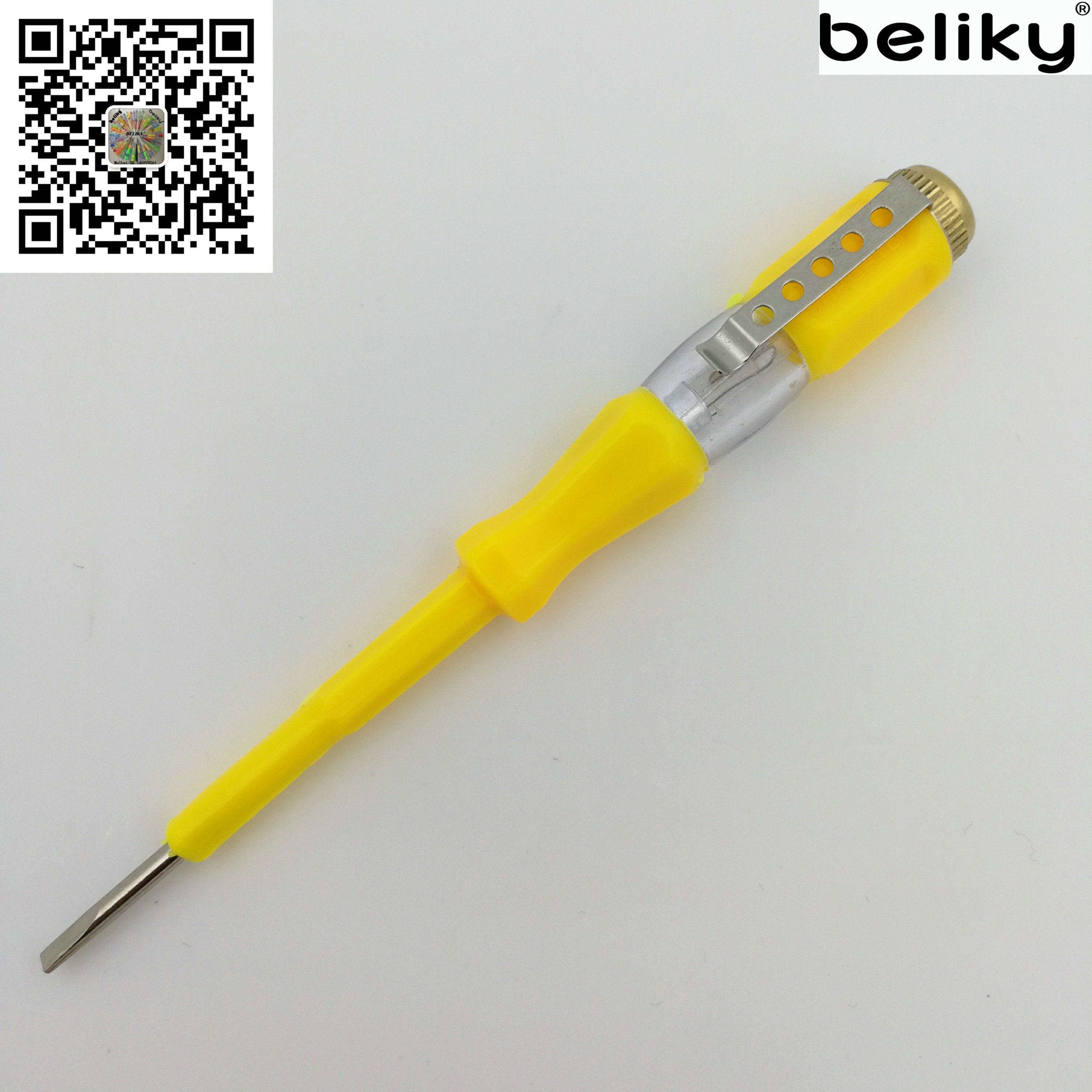 铜帽30PC试电笔展示盒日式测电笔详情1