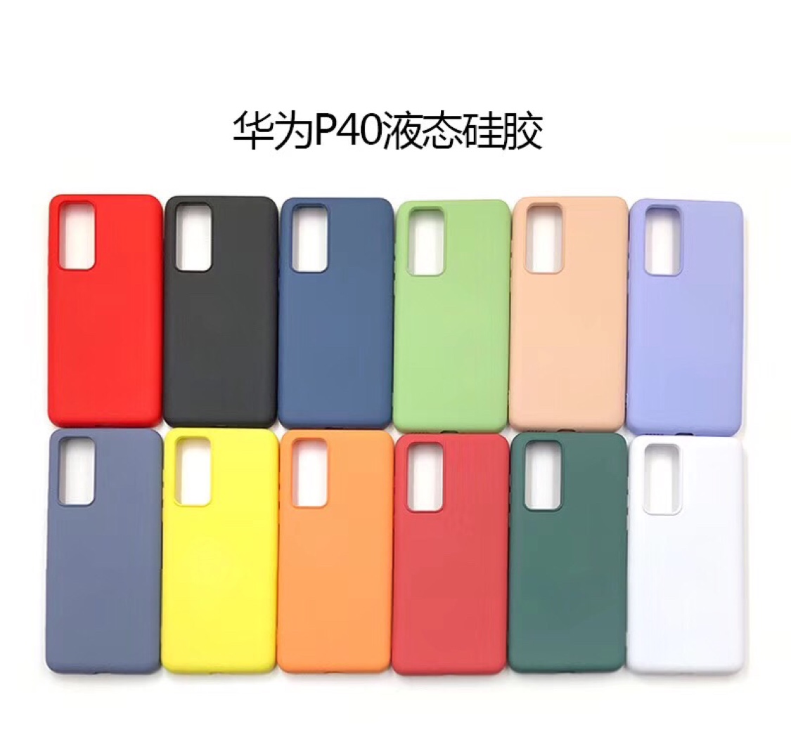 Liquid silicone case iPhone11 Huawei P40 TPU candy case thumbnail