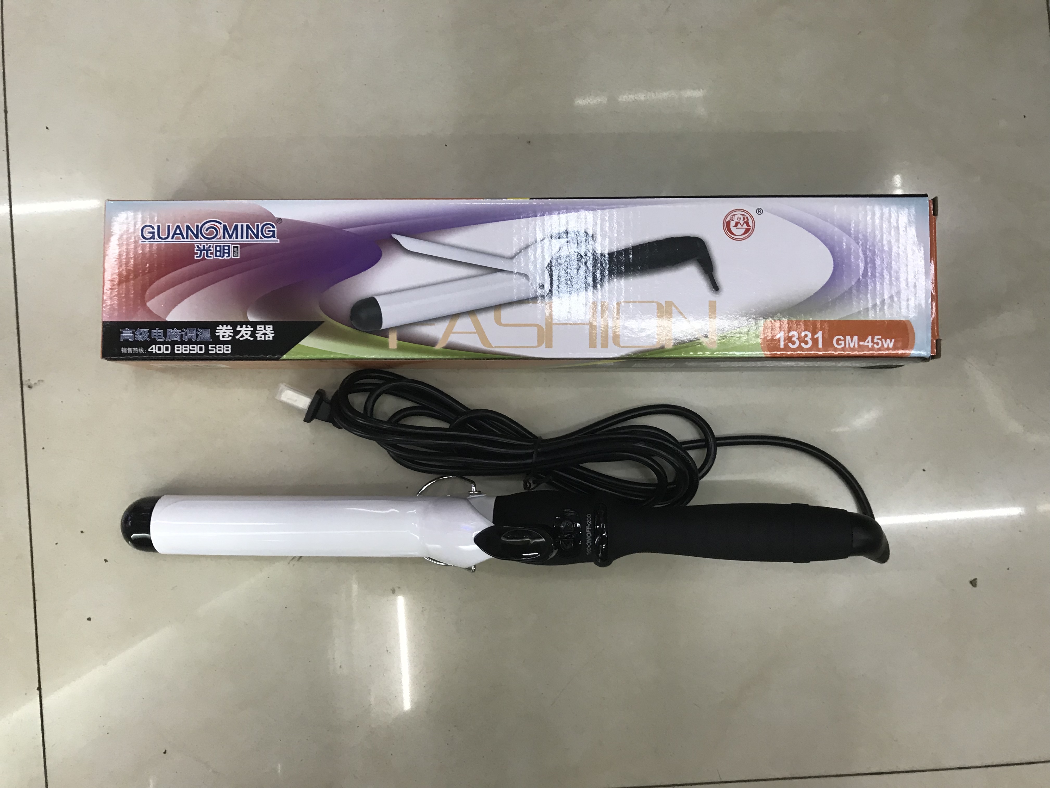 Guangming 1325 curling iron detail image 2
