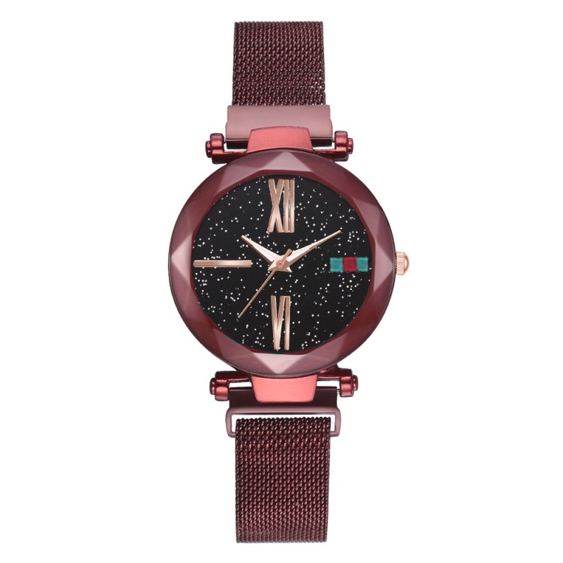 New magnet starry sky watch for women, fashionable and trendy, the same style as Douyin, popular Korean version women's watch, student watch live-streaming Item Picture