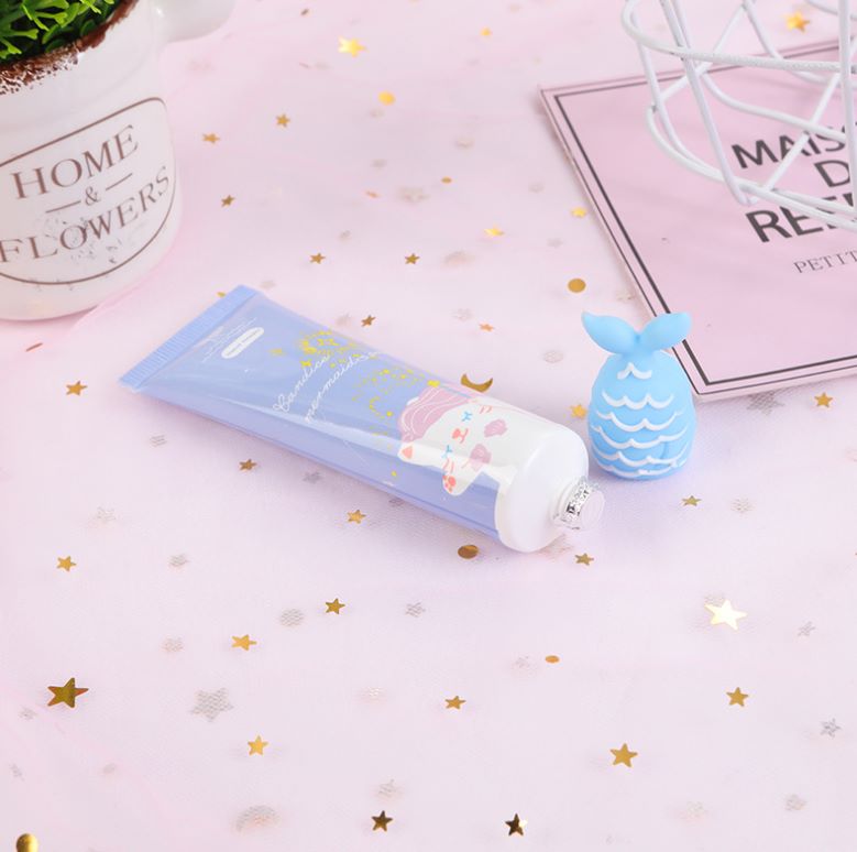Yiwu Good Quality cute Hand Cream, Moisturizing and hydrating, refreshing Beauty fish tail portable Women Unicorn Hand cream details Picture