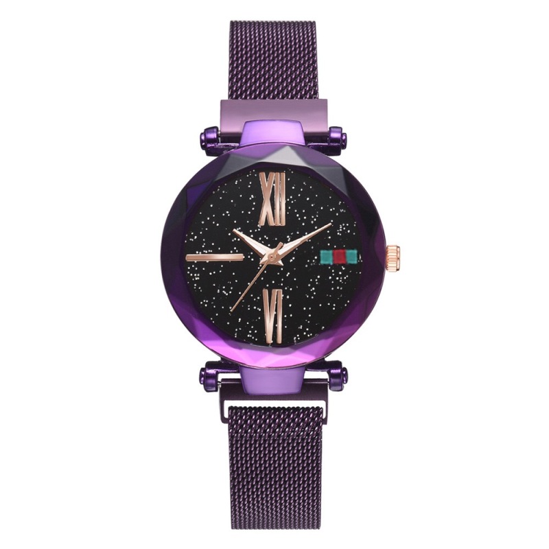 New magnet starry sky watch for women, fashionable and trendy, the same style as Douyin, popular Korean version women's watch, student watch live-streaming details Picture