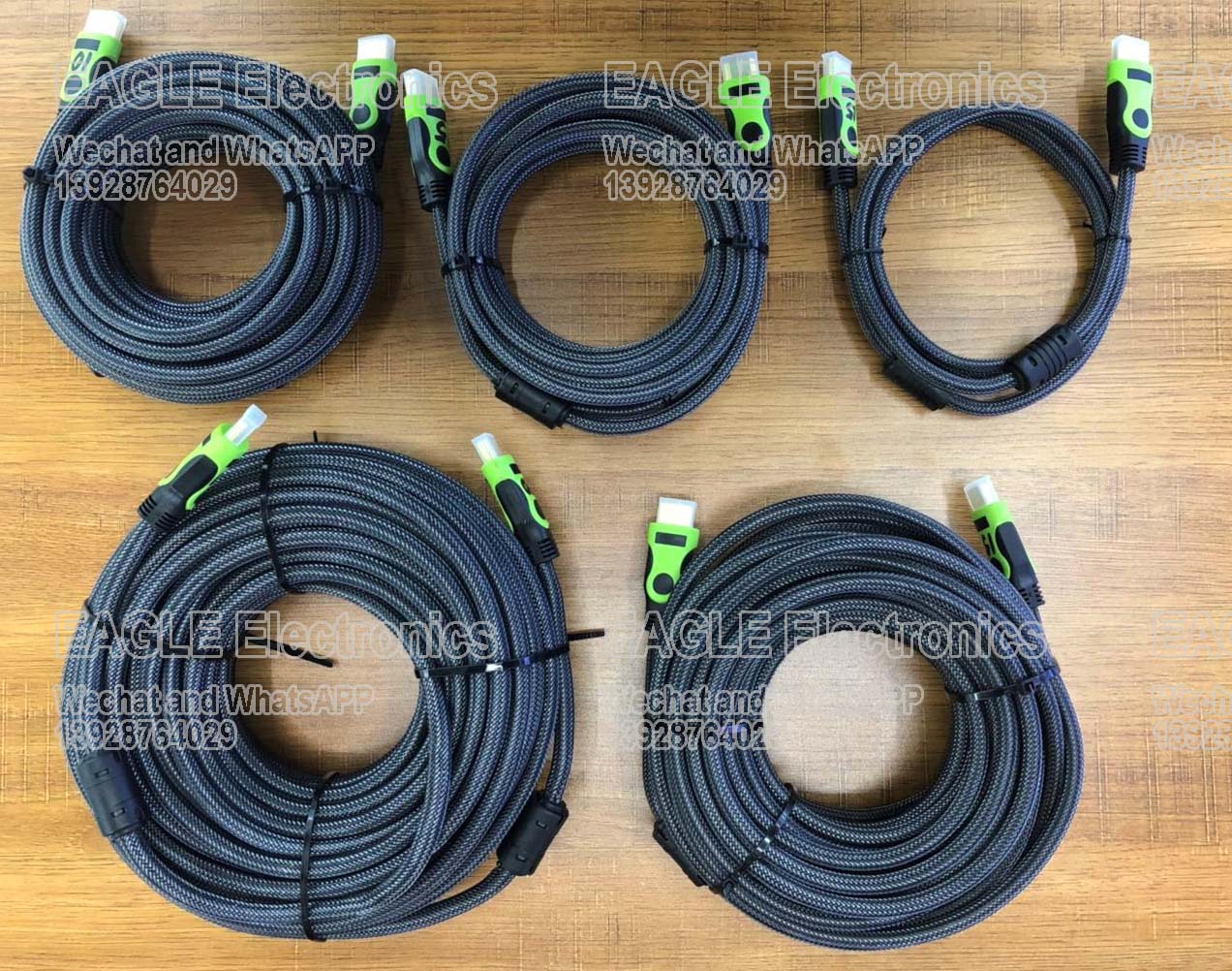 HDMI黑色网高清视频线 HDMI cable 1.5米-30米详情图2