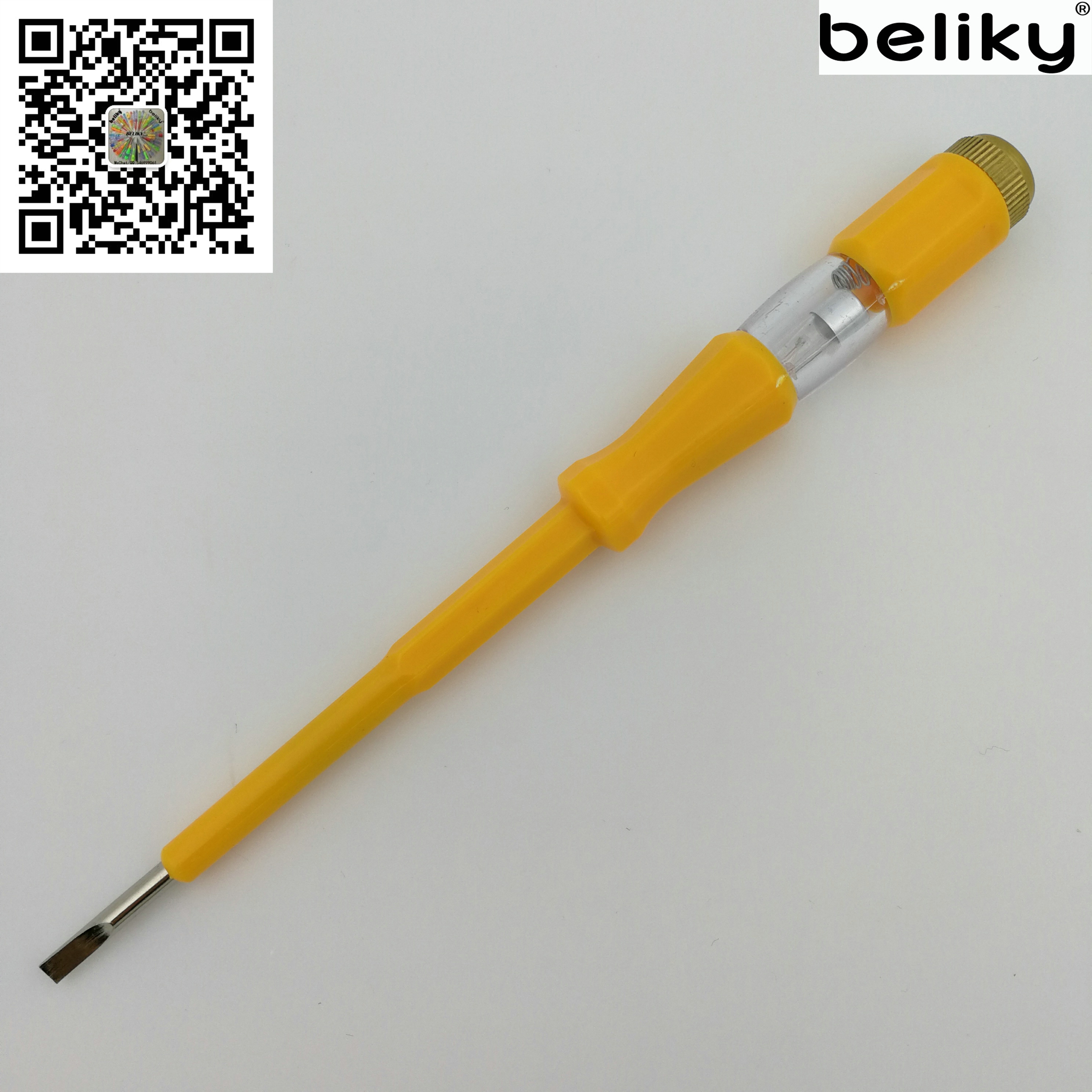 铜帽30PC试电笔展示盒日式A689测电笔详情图6