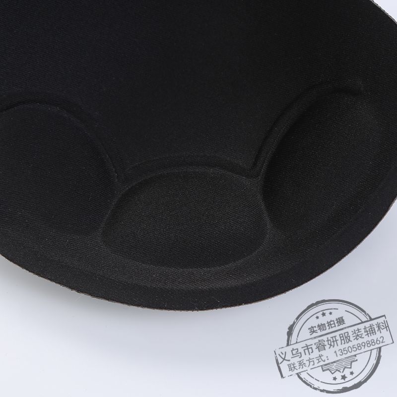 厂家直销新款透气海绵胸垫优质泳衣瑜伽服内衣罩杯插片批发辅料产品图