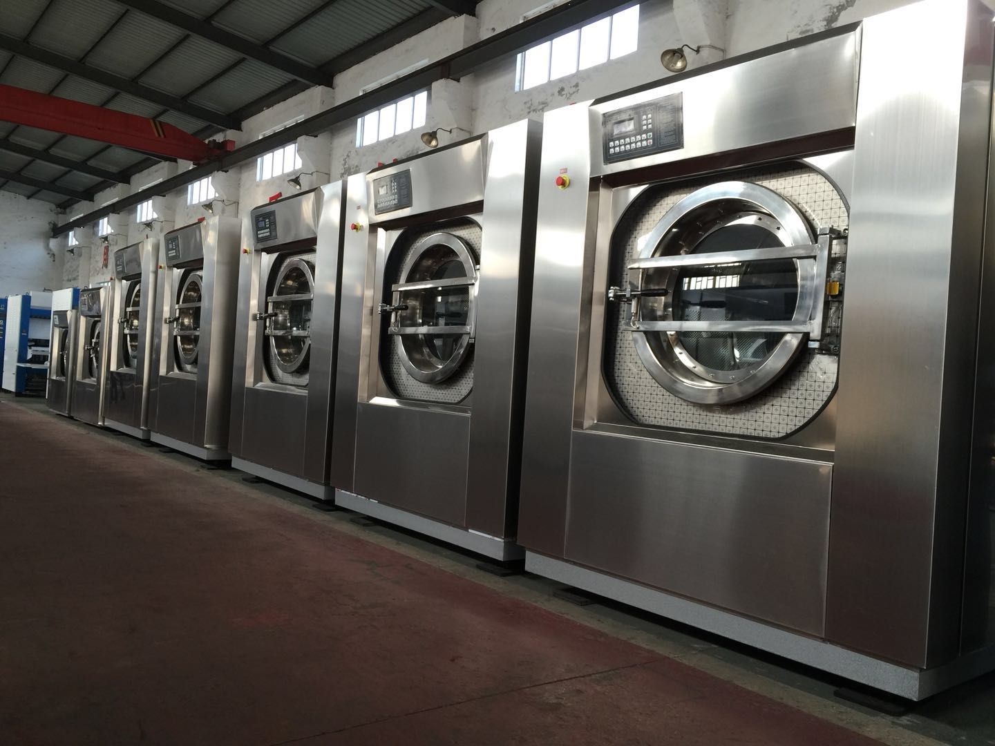 Industrial washing machines, dryers, ironing machines, steam engines, carpet cleaning machines, shoe washing machines, shoe drying machines describe pic - 3
