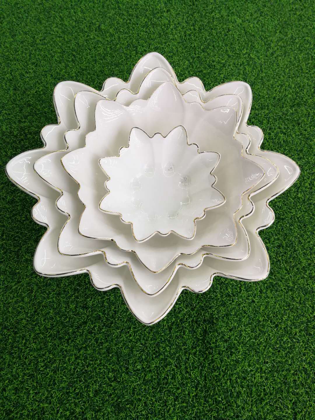 欧美风花边碗陶瓷厂家直销当季新品可批发高质量高颜值