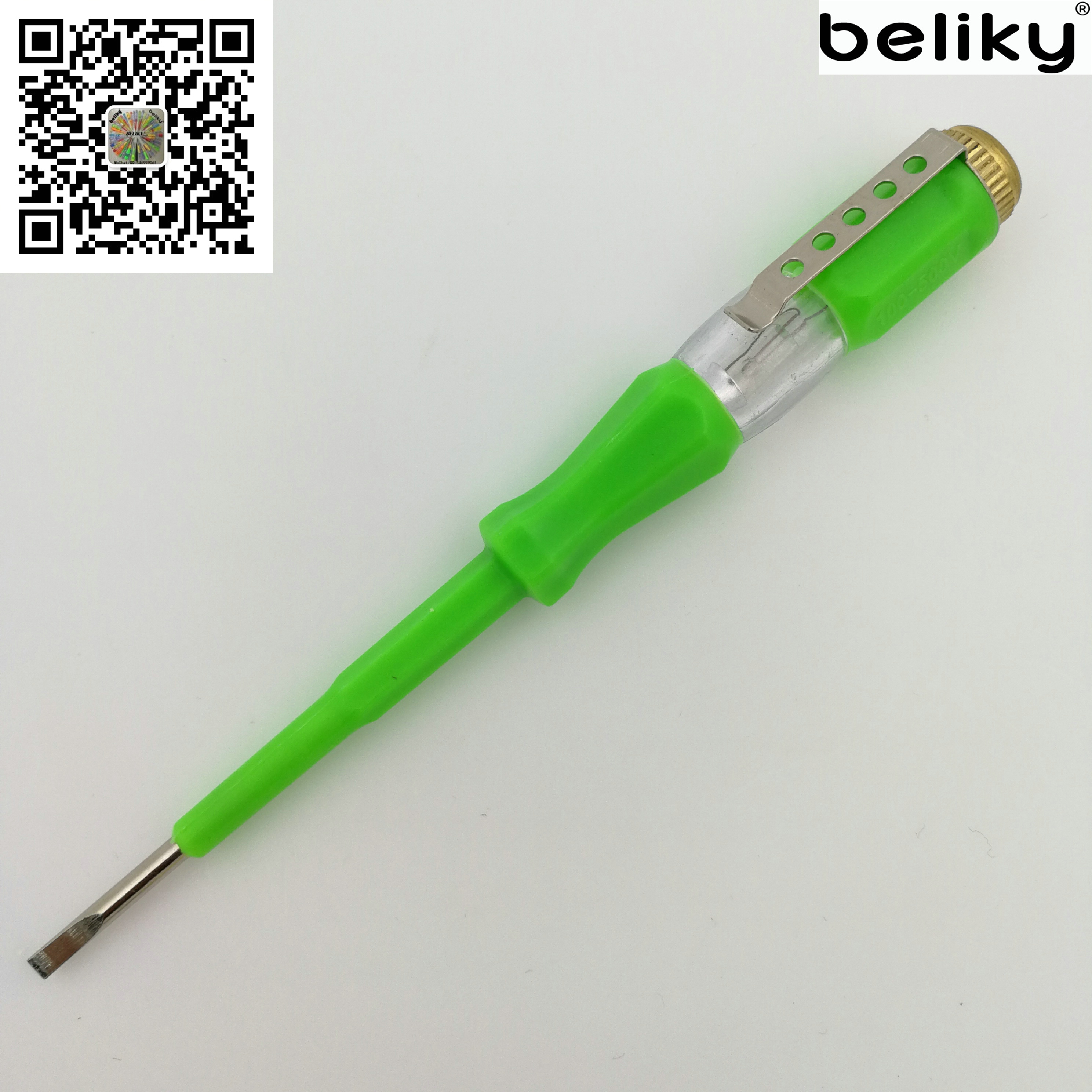 铜帽30PC试电笔展示盒日式测电笔详情4