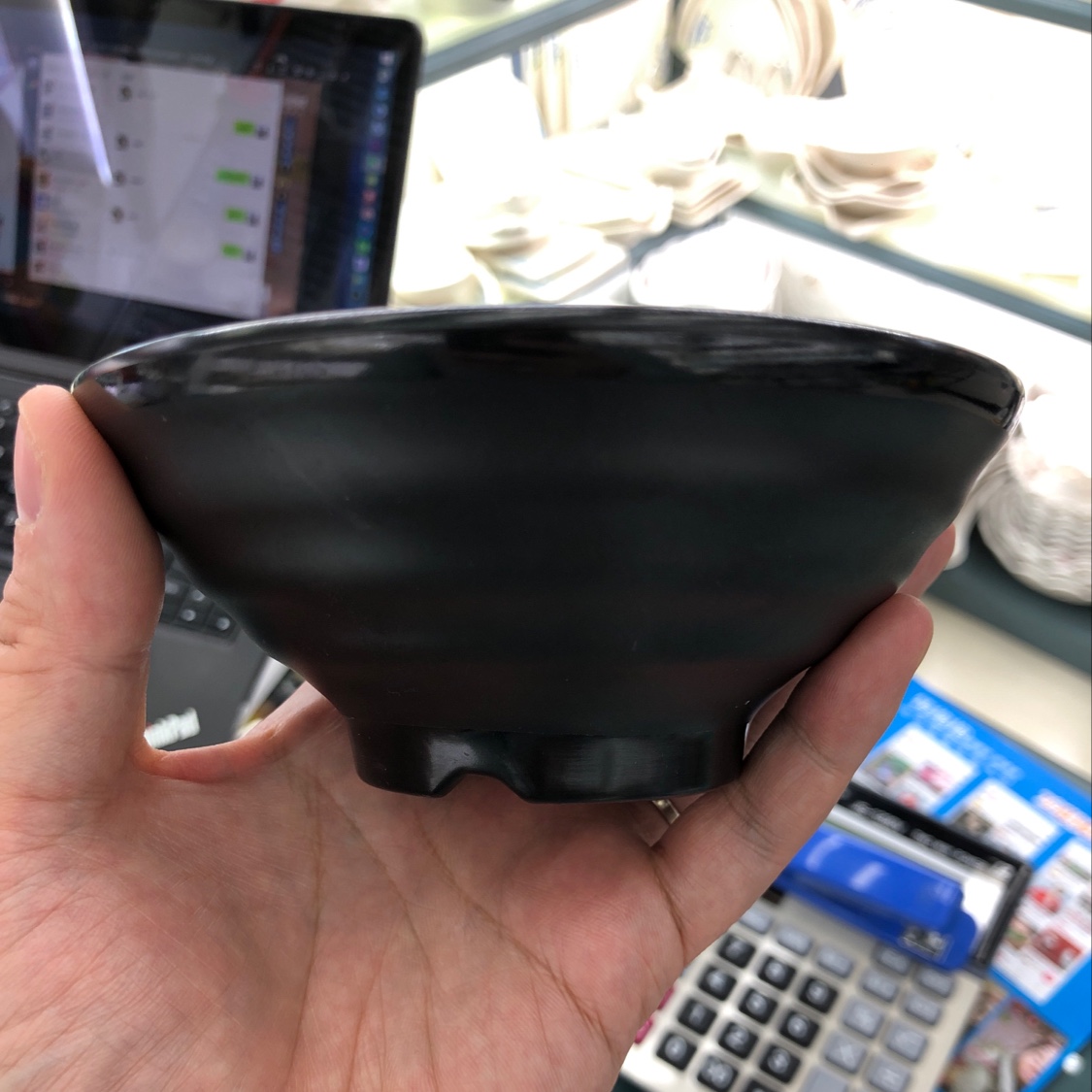 Frosted tip bottom bowl thumbnail