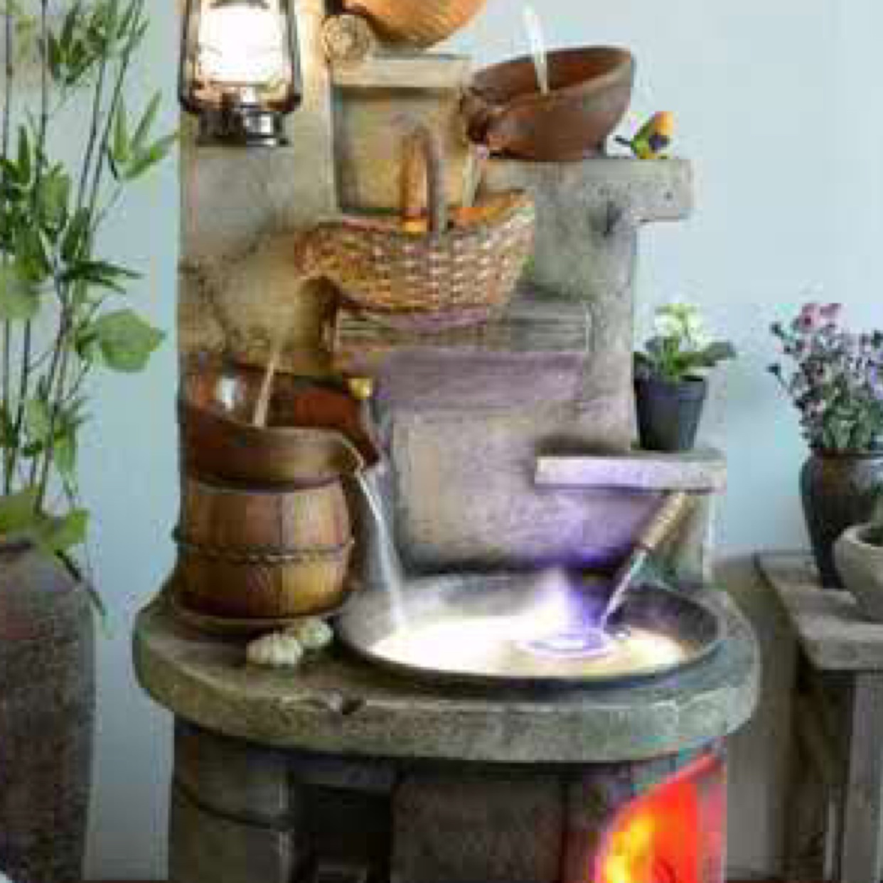 儿时柴火灶（流水、雾化器、马灯、辣椒大蒜、火炉）