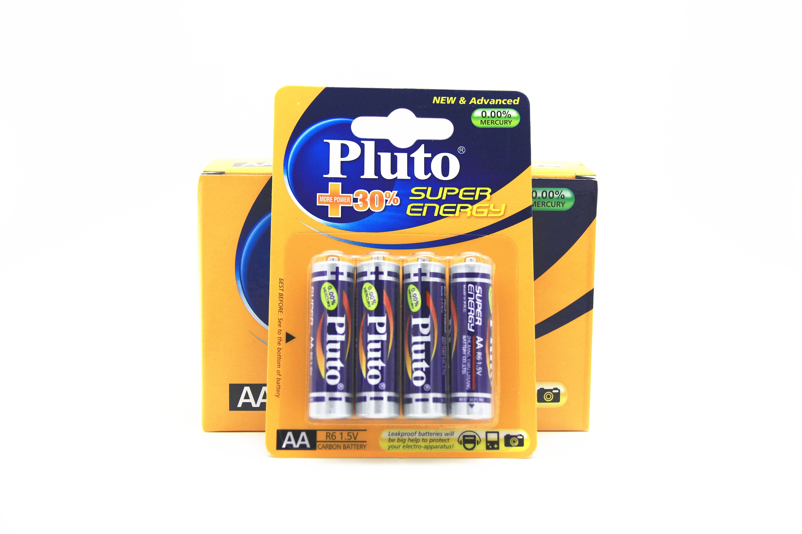 Pluto电池R03R6碳性电池1.5V 五5号干电池七7号  玩具遥控器