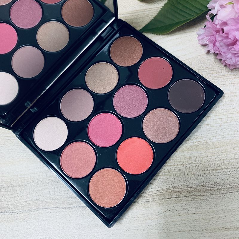 厂家直销 DANNI 丹妮I炫彩魅惑12色眼影 防水不晕妆 哑光 高光详情图1