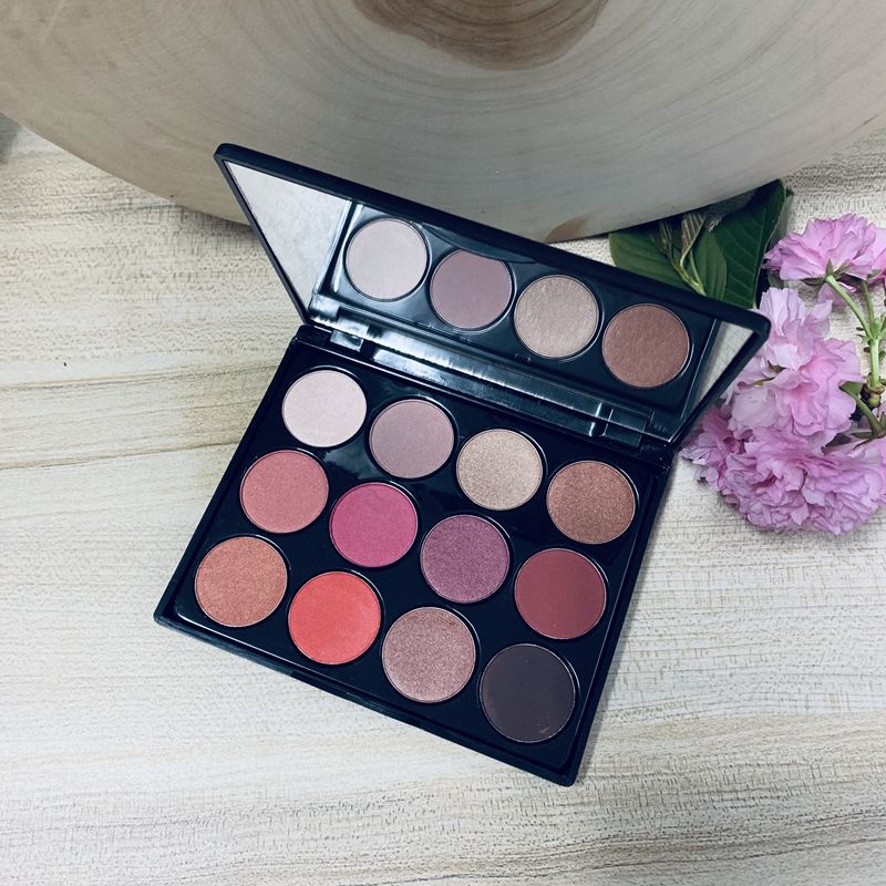 厂家直销 DANNI 丹妮I炫彩魅惑12色眼影 防水不晕妆 哑光 高光详情图4