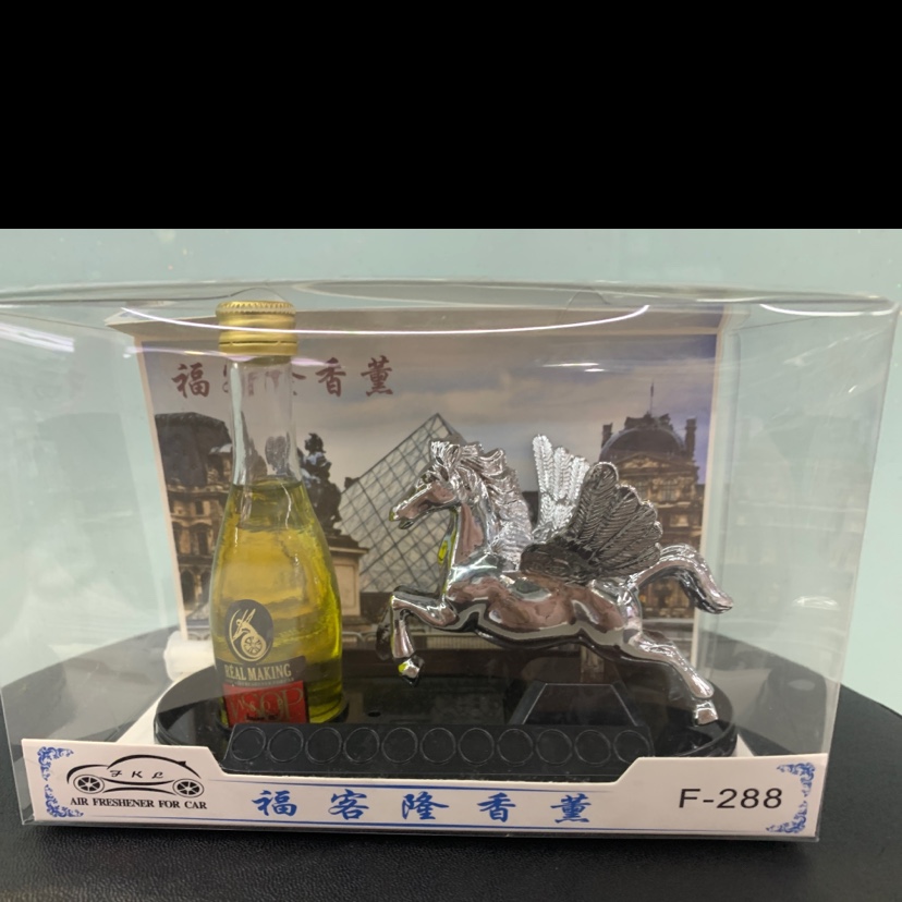 汽车停车牌飞马酒俩用香水座