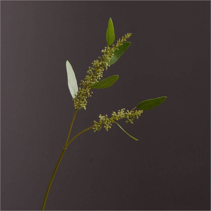 Nordic household artificial flowers decorative green flowers wholesale flower arrangement material simulation leaves branchlets with fruit especially galilee leaves thumbnail
