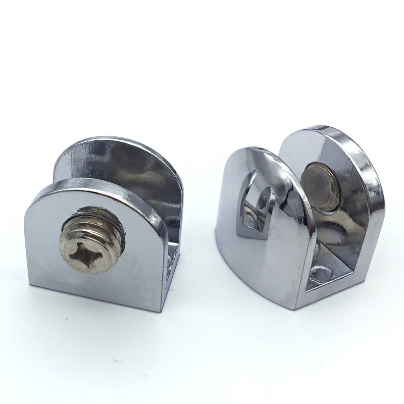 义乌好货 弧形玻璃夹尖形夹玻璃夹平面夹玻璃层板夹酒柜夹展示架细节图