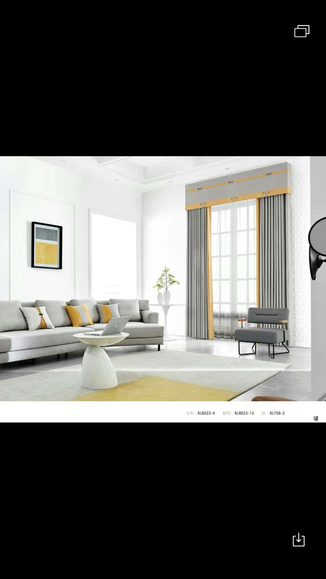 Fully blackout twill modern Chinese-style high-end curtains undefined