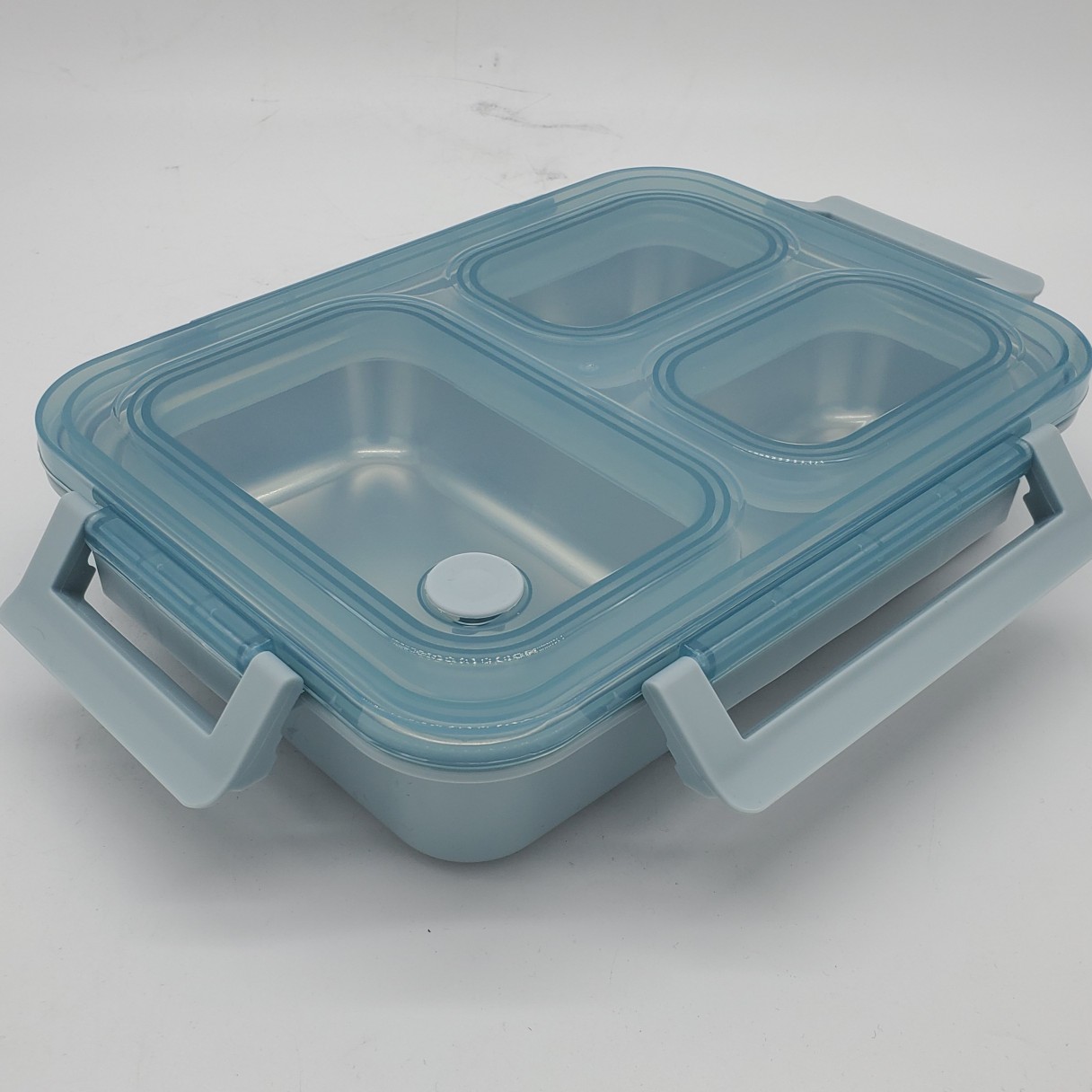 Stainless steel 304 lunch box for students, anti-overflow bento box details Picture