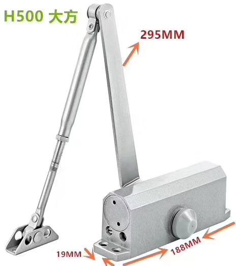 义乌好货 自动小型轻型简易防火门缓冲液压弹簧闭门器关门器65kg