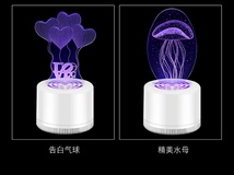 创意3D灭蚊灯usb饰品灯LED家用灭蚊器 孕妇婴儿无辐射驱蚊捕