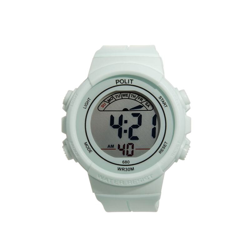 680 Jump Type Waterproof Electronic Watch For Students Specification drawing