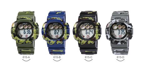 615 Jump Type Waterproof Electronic Watch For Students