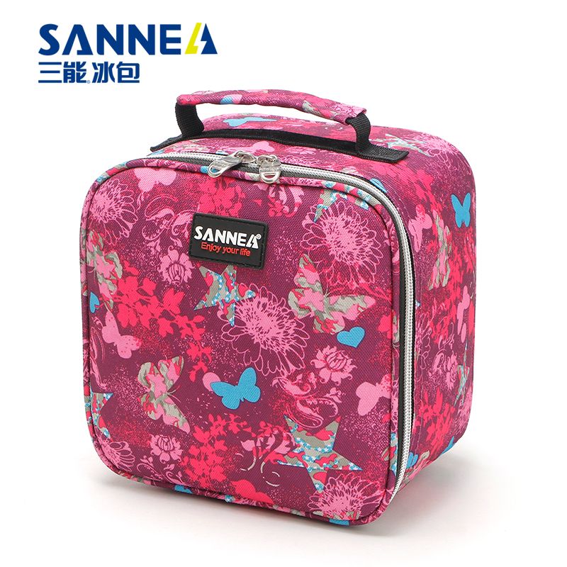 新款4L小容量儿童保温包 户外野餐手提便当包 保温保冷手提冰袋详情图8