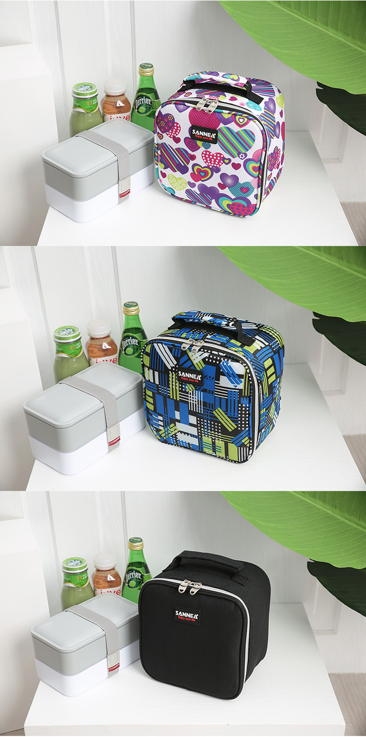 新款4L小容量儿童保温包 户外野餐手提便当包 保温保冷手提冰袋详情图7