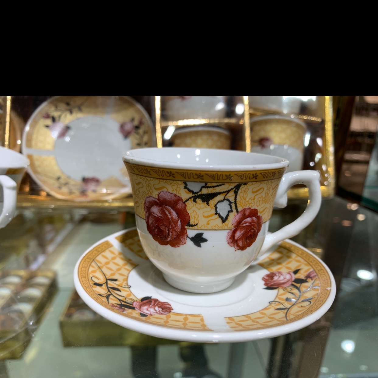 金卡小春雷咖啡杯碟产品图
