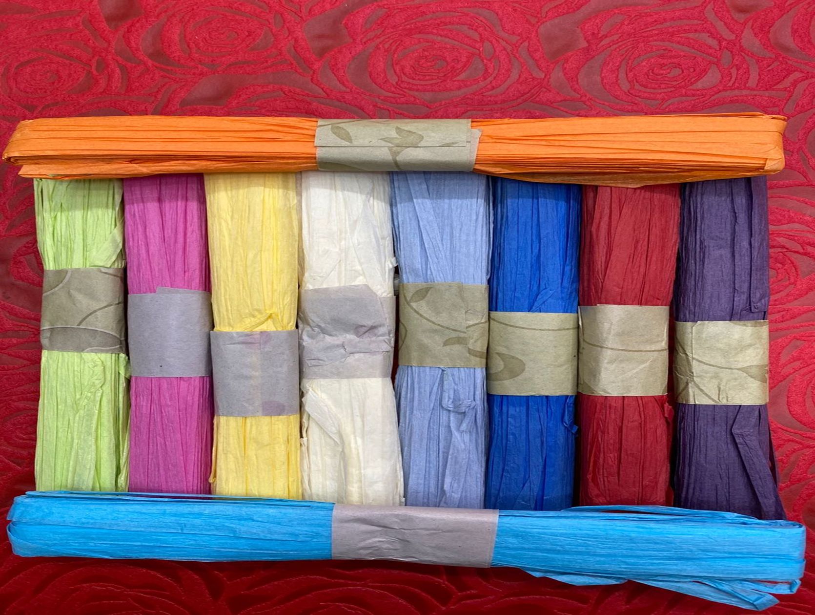 工艺纸质编织绳创意手工装修吊牌捆绑装饰材料