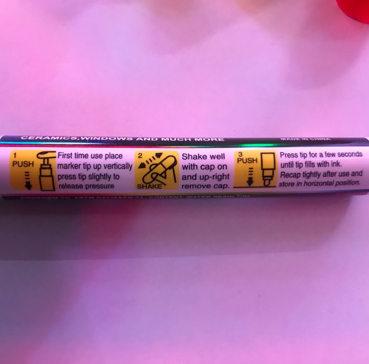 大容量6mm彩色多色荧光笔 液体可擦 LED荧光板专用笔8只盒装详情图3