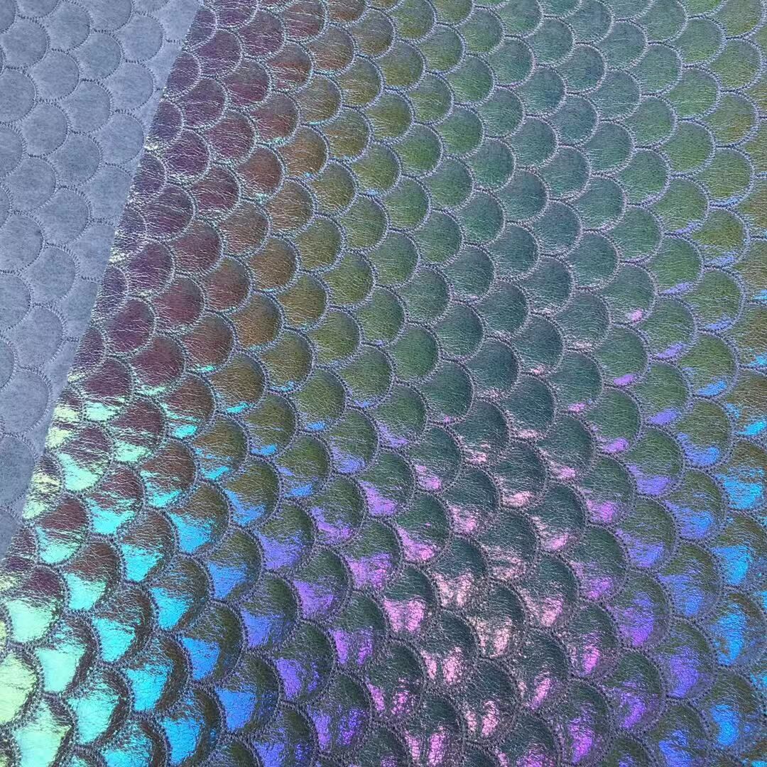 幻彩爆裂纹绣鱼鳞纹详情图1
