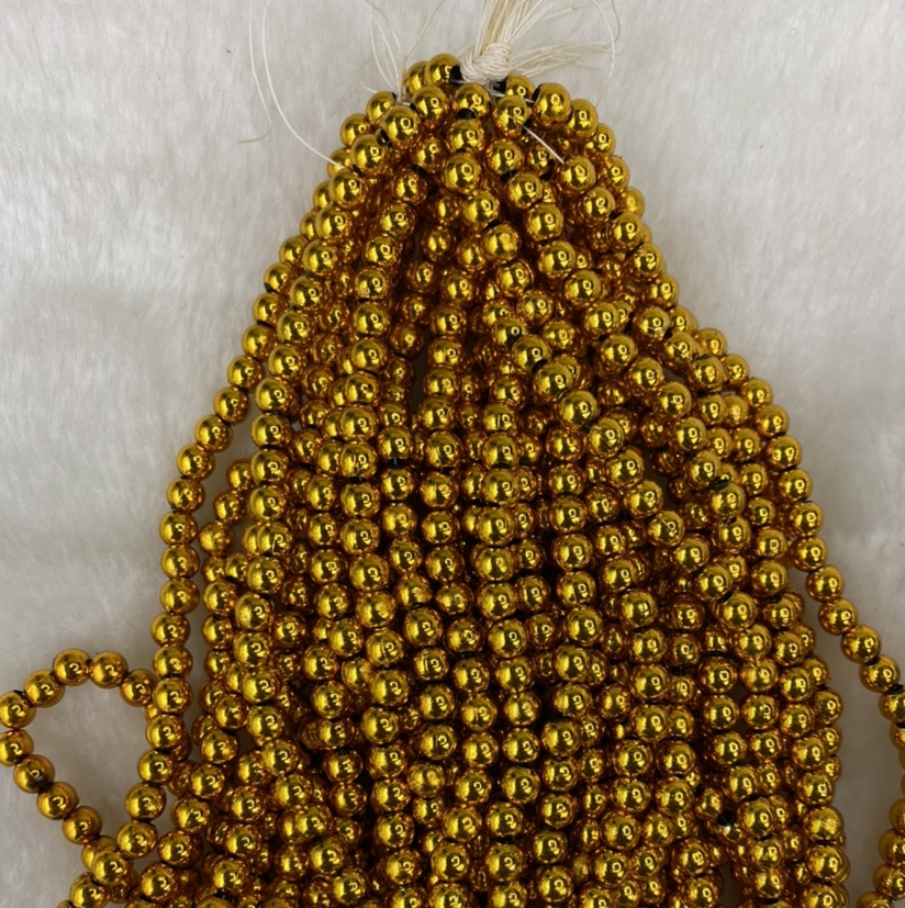 Inch beaded colored beads Specification drawing
