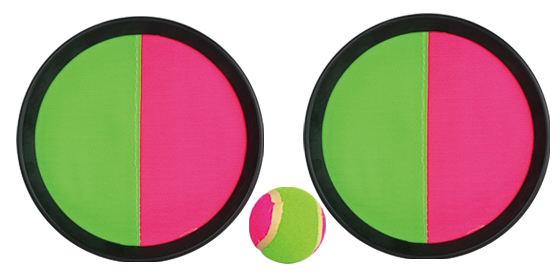 义乌好货 19cm粘粑球接球玩具粘粘球球拍儿童玩具锻炼孩子反应能力增加亲子互动详情2