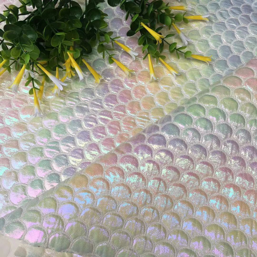 幻彩爆裂纹绣鱼鳞纹详情图4