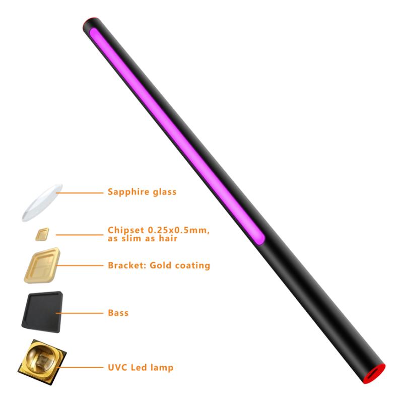 FEITUN Flying Dolphin 10-second ultraviolet disinfection lamp sterilization lamp ozone household portable anti-mite indoor lamp